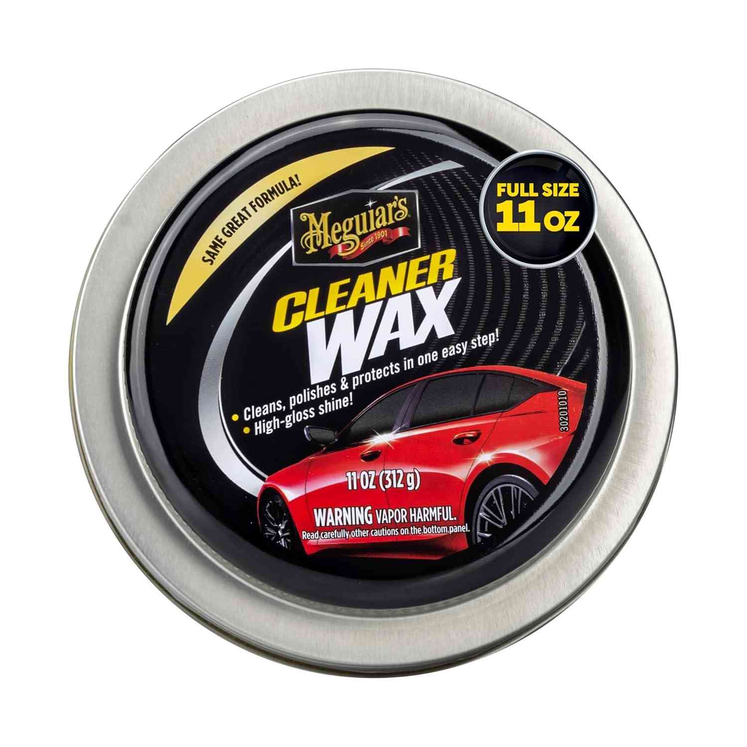 Meguiars Cleaner Wax A1214: Cera em Pasta para Brilho e Proteção Duradoura