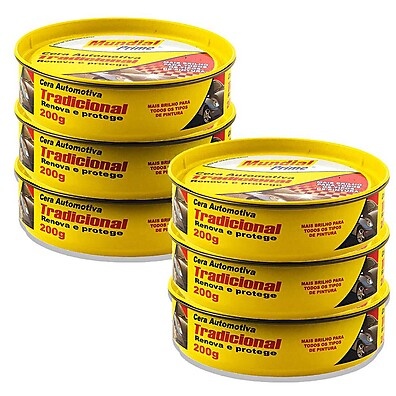 Cera Automotiva Mundial Prime: Brilho e Proteção!