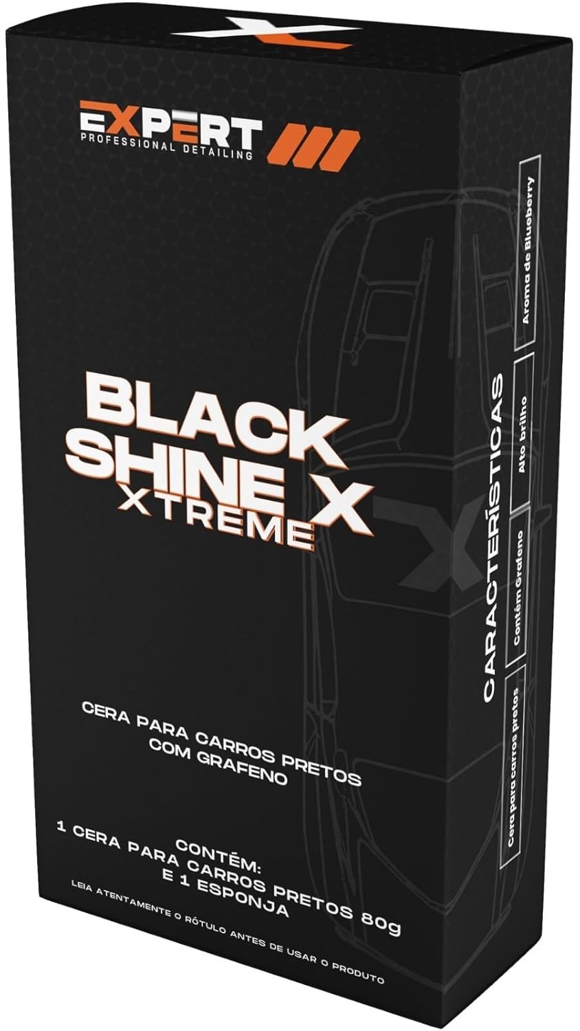 EXPERT CERA CARROS PRETOS DEFENDER BLACK SHINE X 80g