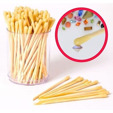 Palito Pega Strass – 20 Unidades com Cera