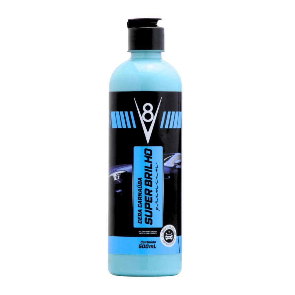 Cera de Carnaúba V8: Brilho e Proteção Premium