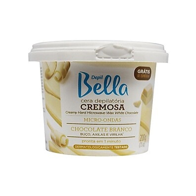 Cera Depil Bella Chocolate Branco: Depilação Fácil!