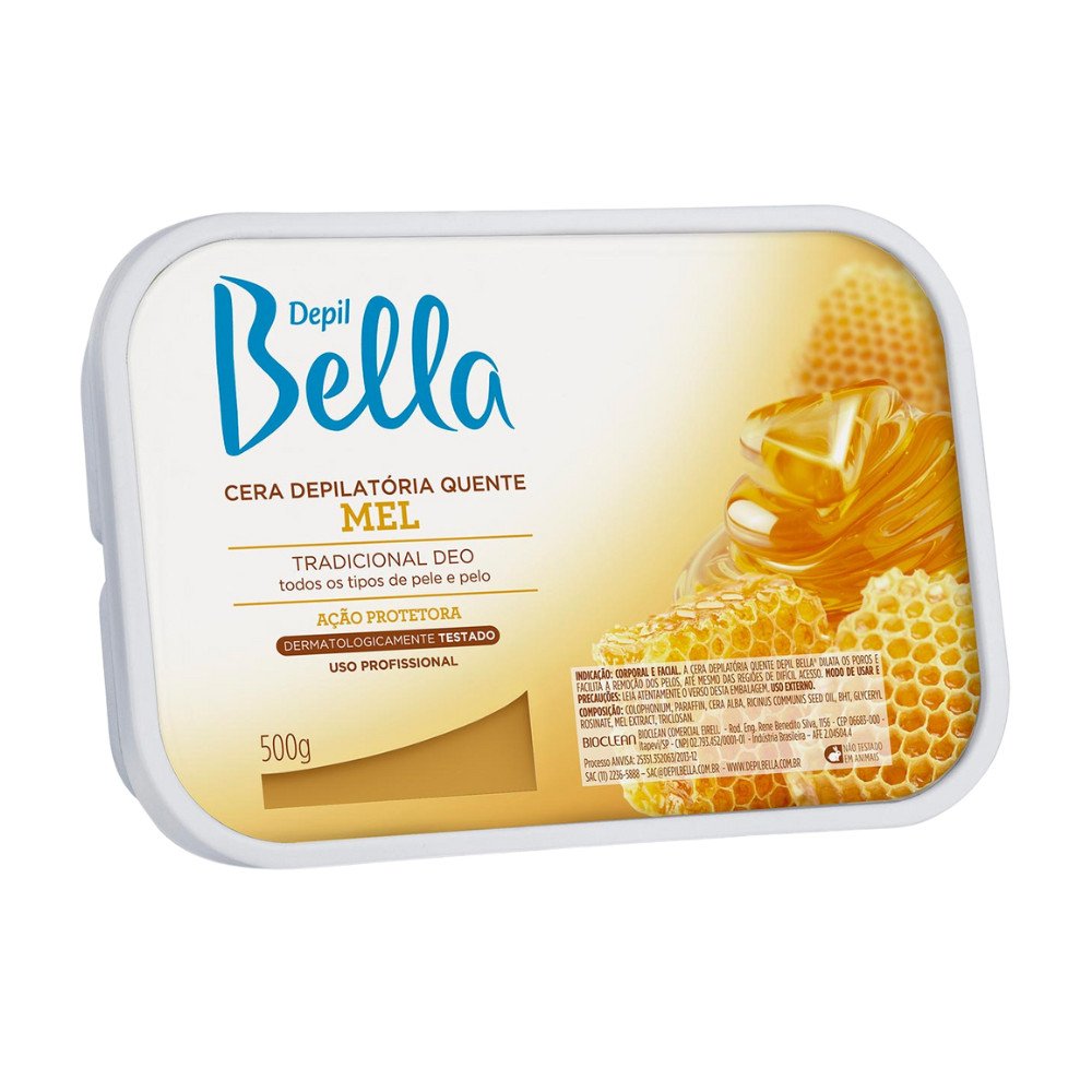 Cera Depilatória Bella Mel: Pele Lisa e Hidratada