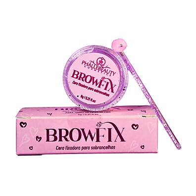 Cera Fixadora BrowFix PhálleBeauty: Efeito Lamination em Casa