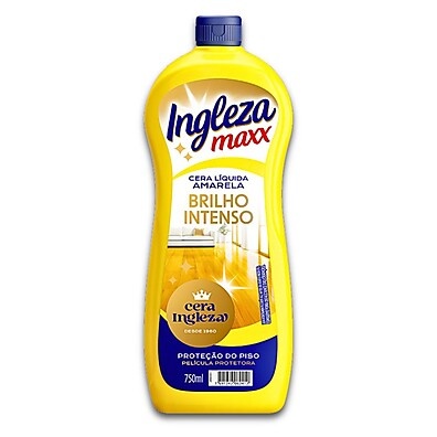 Cera Líquida Amarela Ingleza Maxx 750ml – Brilho Instantâneo
