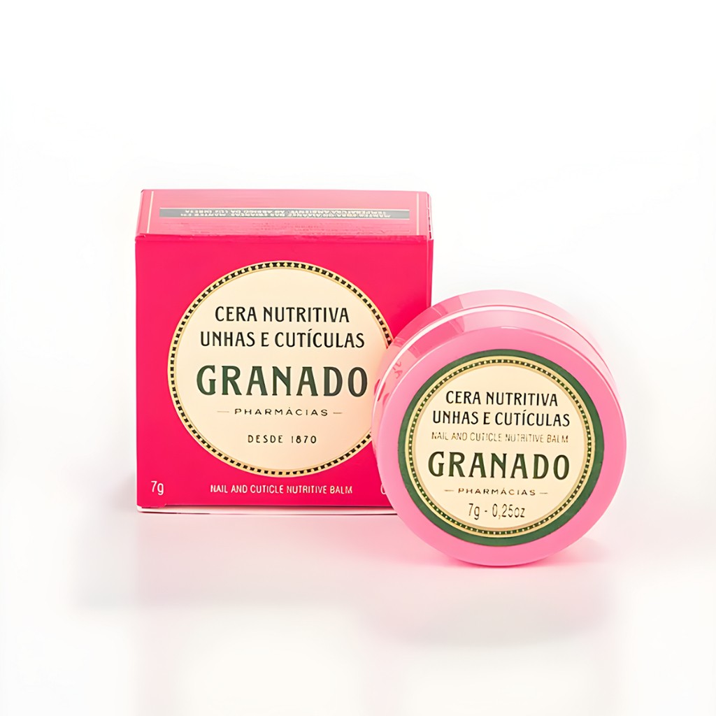 Cera Nutritiva Granado Pink: Unhas Fortes e Cutículas Macias!