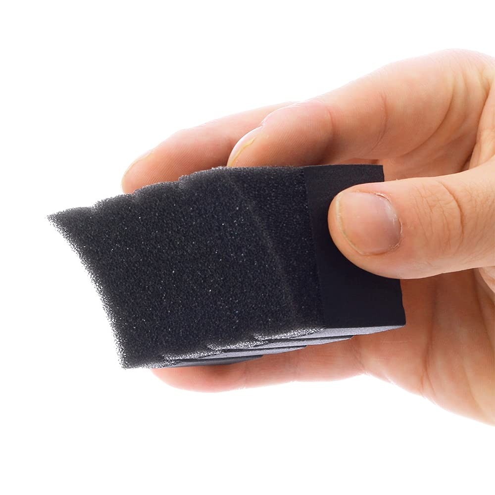 Esponja Profissional para Aplicação de Cera e Revitalizador de Pneus TIRE WAX