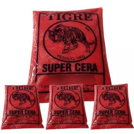 Cera Tigre Vermelha 180g: Proteção e Brilho para Seu Lar