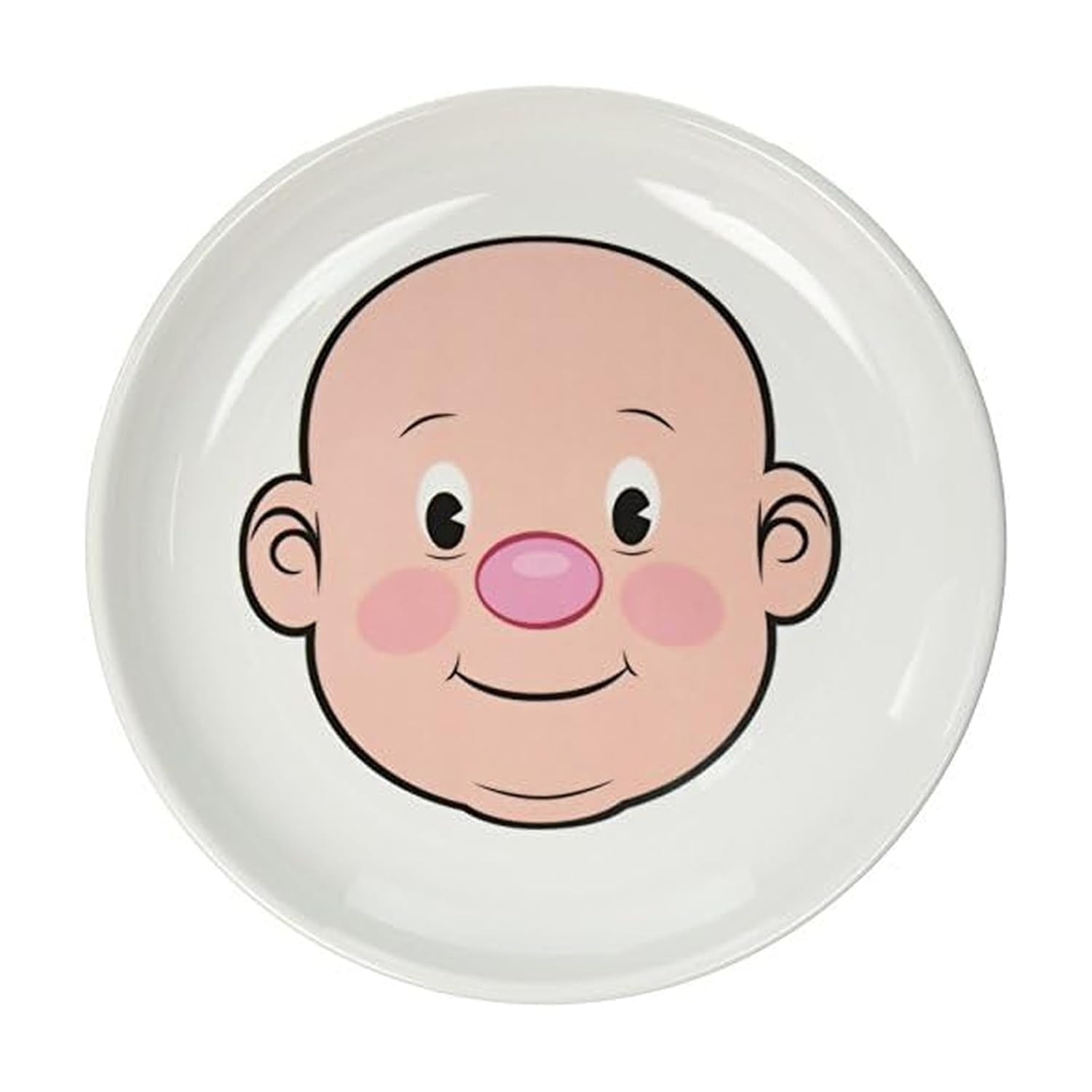 Prato Cerâmico Fred MR. FOOD FACE para Crianças - Estimule a Imaginação na Hora das Refeições