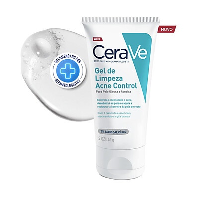 CeraVe Acne Control: Limpeza Facial para Pele Oleosa