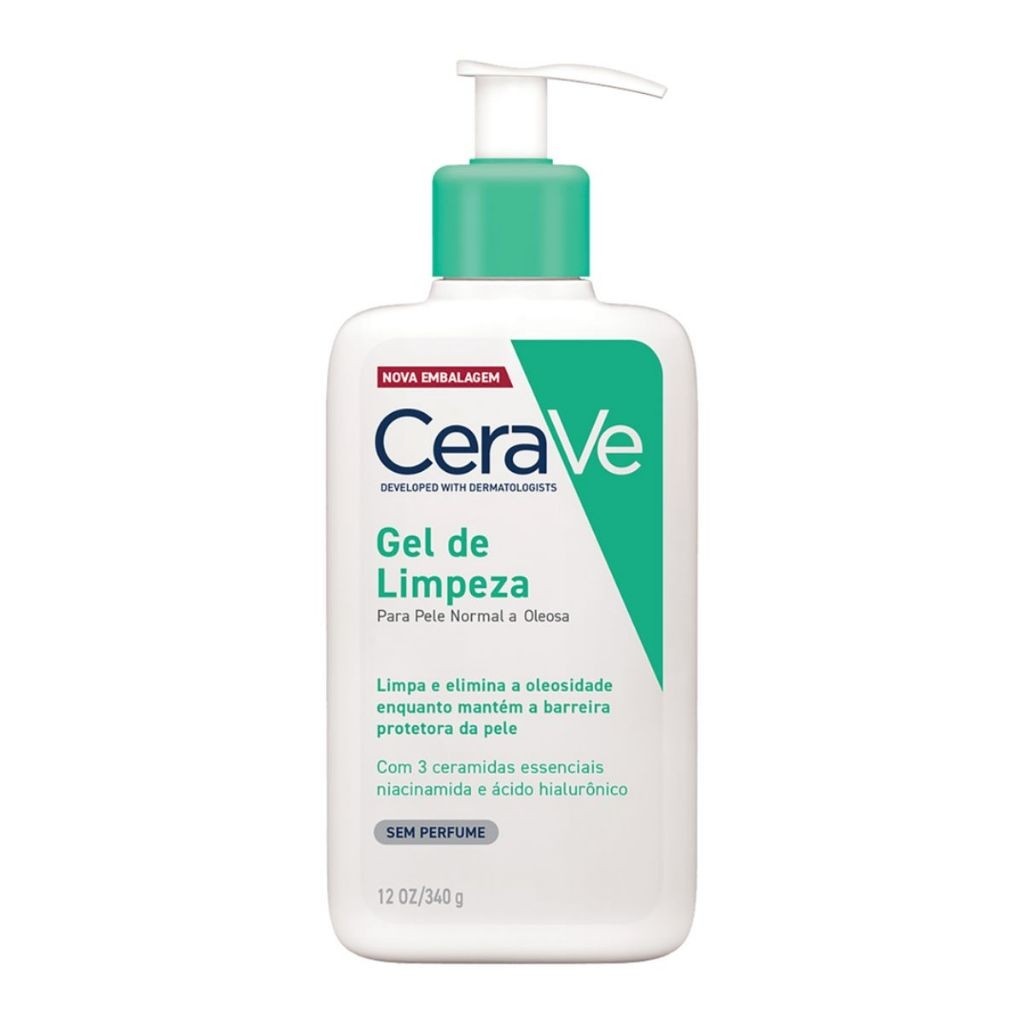 CeraVe Limpeza Facial: Pele Normal/Oleosa 340g