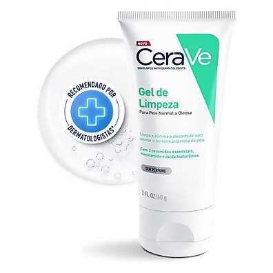 CeraVe Limpeza Facial: Pele Oleosa Sem Irritação