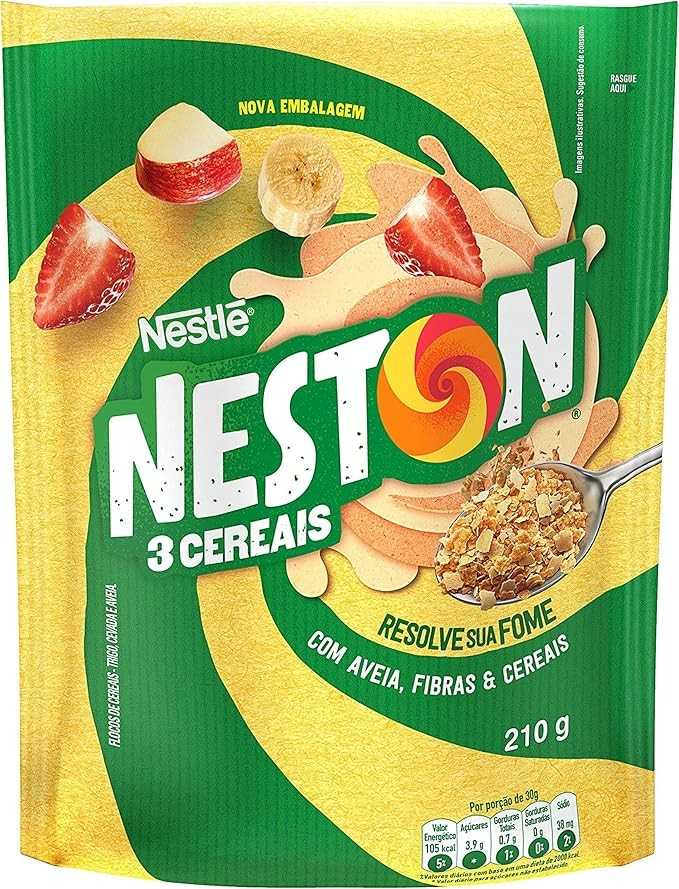 Neston Cereal Infantil 3 Cereais 210G