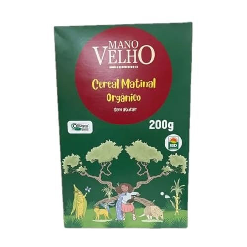 Cereal Matinal Orgânico Sem Açúcar Mano Velho 200g