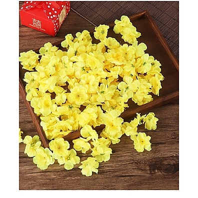 100 Pétalas Artificiais: Decore com a Beleza da Cerejeira!
