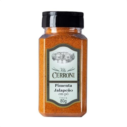 Pimenta Jalapeño em Pó - Villa Cerroni - 80 g