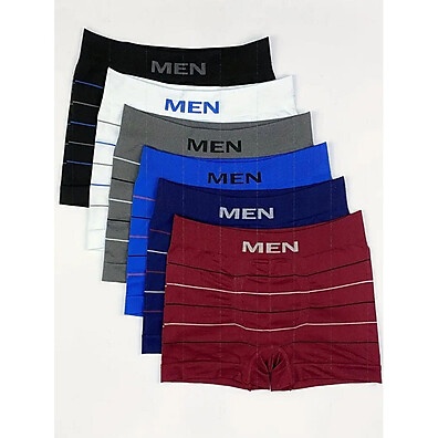 Kit 6 Boxers de Microfibra – Conforto e Estilo na Medida Certa