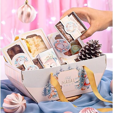 Cesta de Natal Esperança 3555: Kit para Presentes