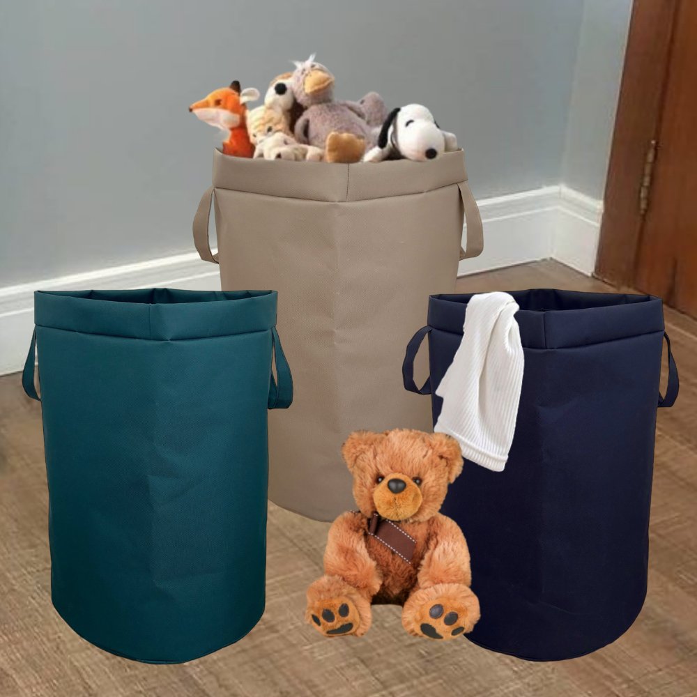 Cesto Dobrável Multiuso 48L e 75L – Organize Seu Espaço com o Guarde Bem