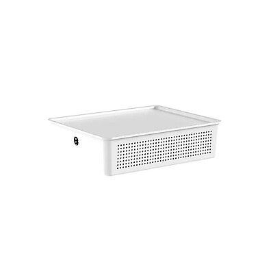 Cesto Flow 8,2L com Tampa: Organização Simples e Estilosa