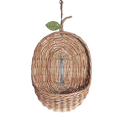 Cesto Organizador de Parede: Rattan e Estilo!