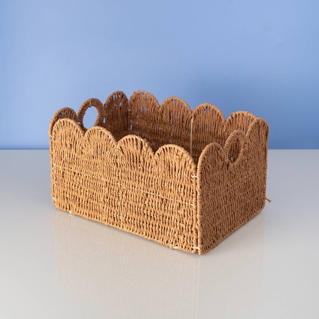 Cesto Organizador Oikos 38cm: Prático e Estiloso!
