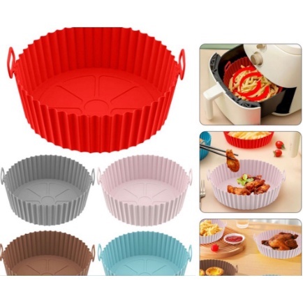 Cesto Silicone Air Fryer: Cozinhe Sem Sujeira!