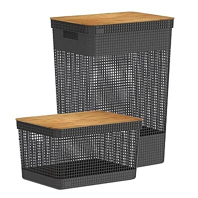 Cestos Organizadores Bambu: 20L e 49L
