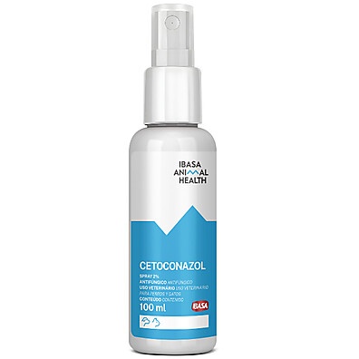 Cetaconazol Spray Ibasa 2% – Xô, Micoses Pet!