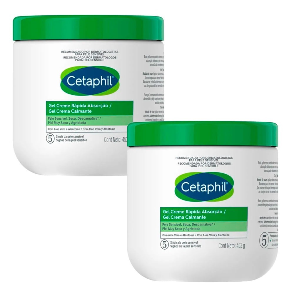Cetaphil Gel Creme: Hidratação Calmante para Pele Sensível