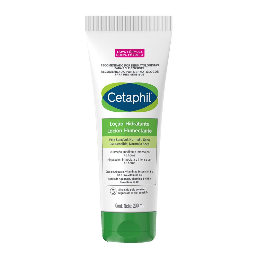 Cetaphil Loção: Hidratação Diária para Pele Sensível