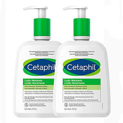 Cetaphil Loção Hidratante: Pele Macia e Protegida