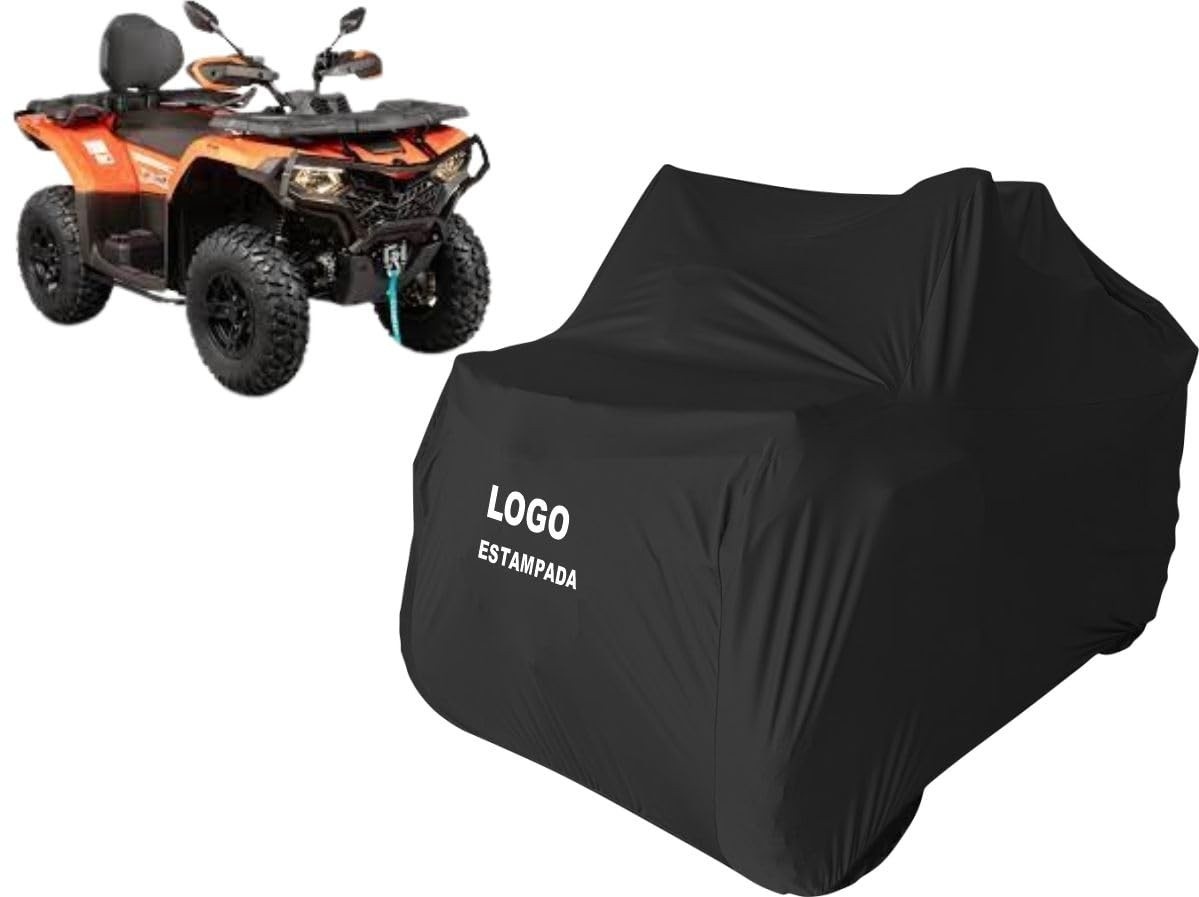 Capa de Alta Resistência para Quadriciclo CFMOTO CFORCE 520L - Proteção Premium (Preta)