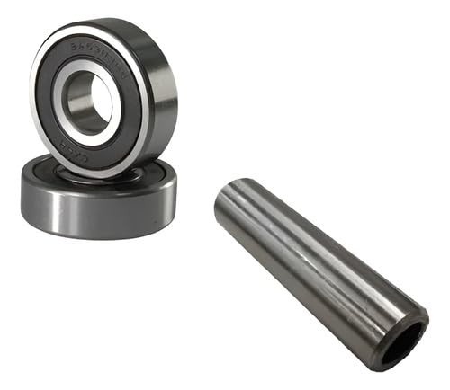 Kit Rolamentos e Espaçador Roda Traseira para Honda CG Fan e Titan 150: Segurança e Desempenho Renovados!