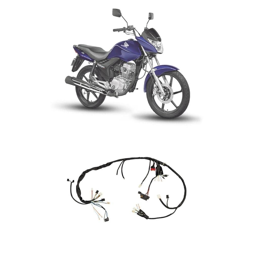 Fiação Completa Magnetron Original para Honda CG 150 Titan ES/ESD 2009 - Qualidade e Durabilidade Garantidas