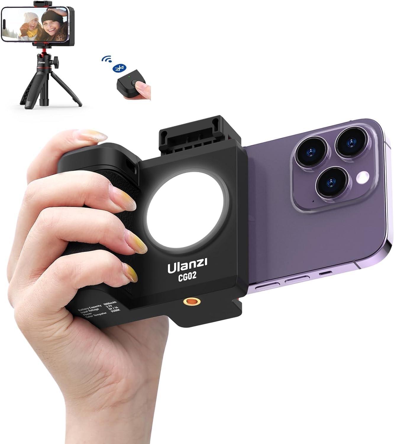 cg02-controle-bluetooth-ulanzi-luz-a-smartphone-com-integrada-e-punho-led-camera-a