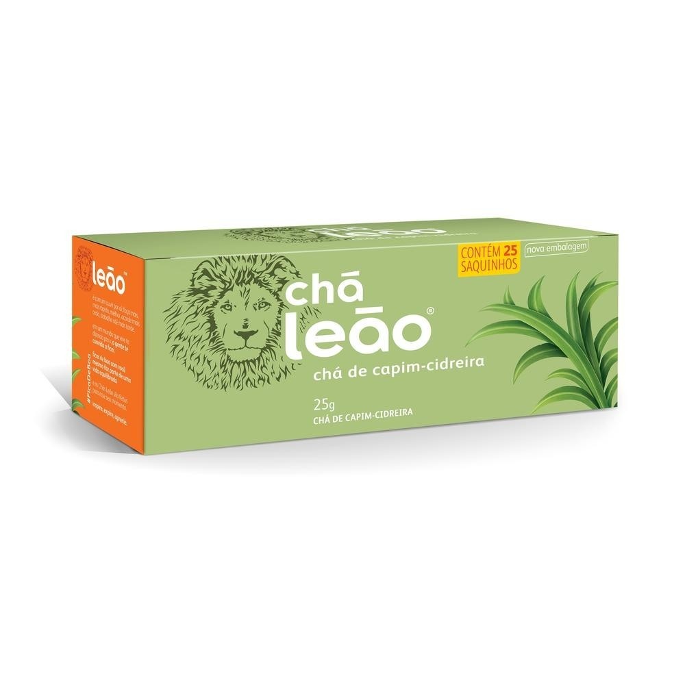 Chá de Cidreira Leão: 25 Sachês Relaxantes