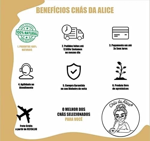 Chá de Cardo Santo 100 Gramas.