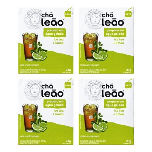 Chá Leão Ice Tea Limão em Sachê: Refrescante e Prático