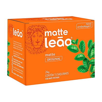 Chá Leão Mate Natural 15 Sachês – Energia Pura em Cada Gole! 🍵