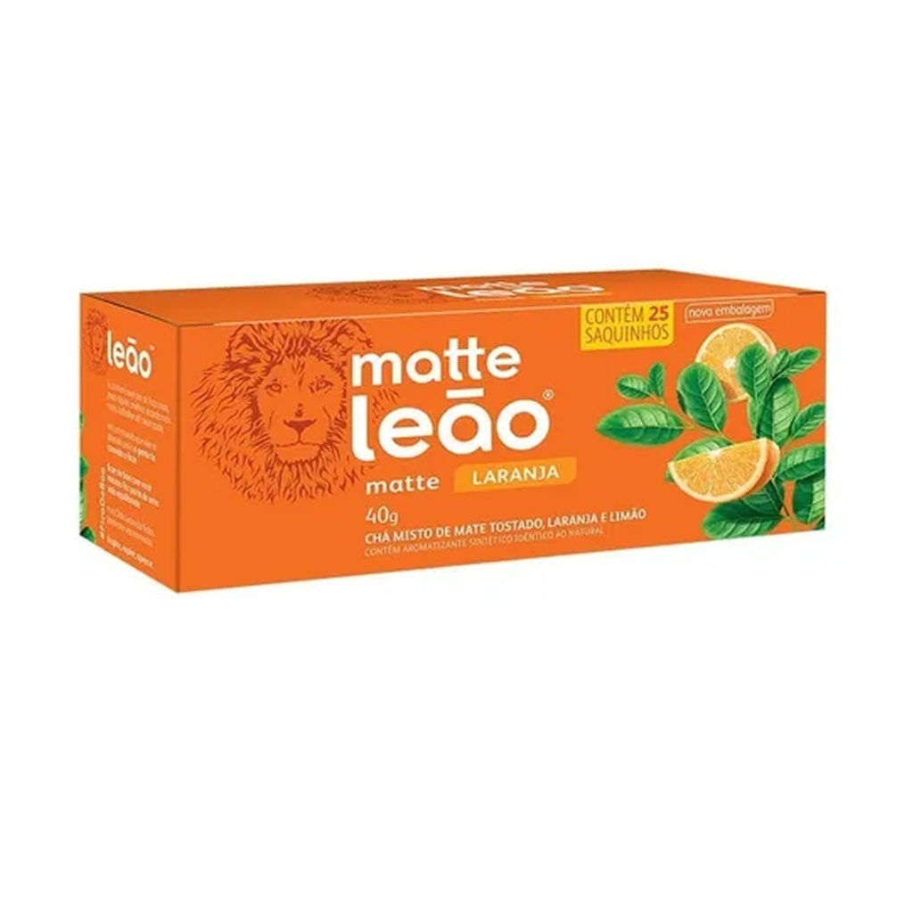 Chá Leão Matte Laranja: Energia e Sabor!