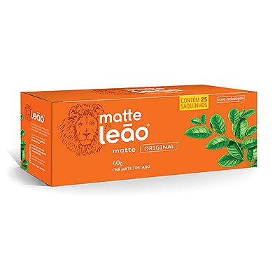 Chá Matte Leão: Energia e Sabor em 25 Unidades