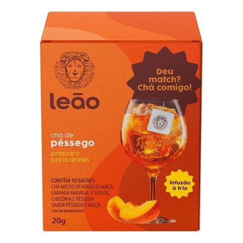 Chá Pêssego Leão: Bebida Versátil para Drinks Fáceis e Deliciosos