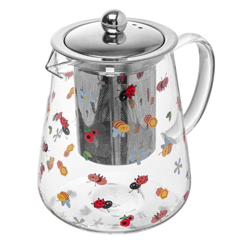 Chaleira com Filtro de Aço Inox Garden Party Lyor 750ml