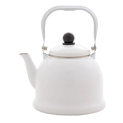 Chaleira Revestida White 1700ml – Elegância e Praticidade na Mesa