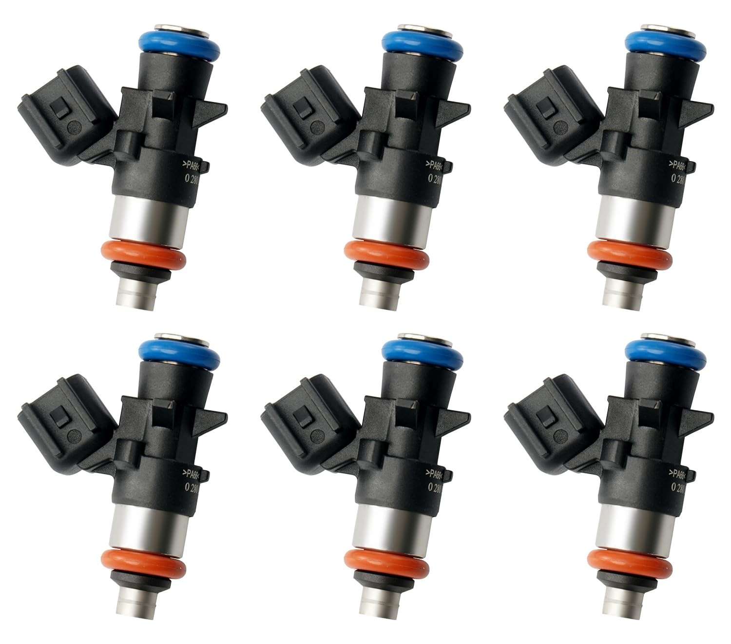 Kit 6 Injetores 4 Furos 3.6 V6 Dodge Challenger Charger Durango RAM Jeep Chrysler - FJ1147