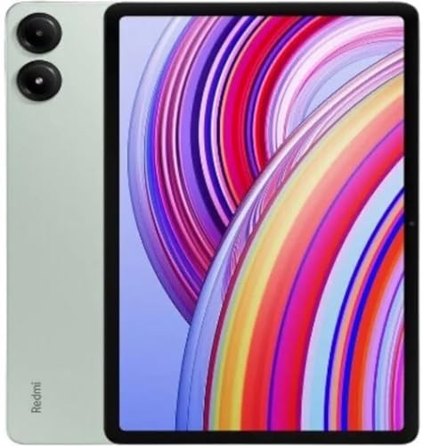 Xiaomi Redmi Pad Pro Versão WiFi (sem chamadas ou texto) Câmera dupla 12.1 Octa Core Global Rom 10000mAh Bluetooth 5.3 8Mp (verde menta, 256 GB + 8 Gb)