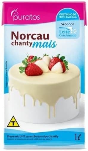 Chantilly Norcau Chanty Mais Leite Condensado 1l Puratos
