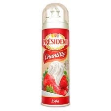 Président Chantilly, Creme em Spray, 250g