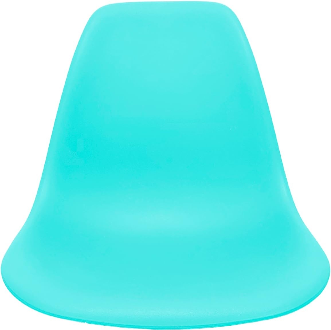 Assento para Cadeira Charles Eiffel Azul Turquesa - Polipropileno Resistente com Design Ergonômico